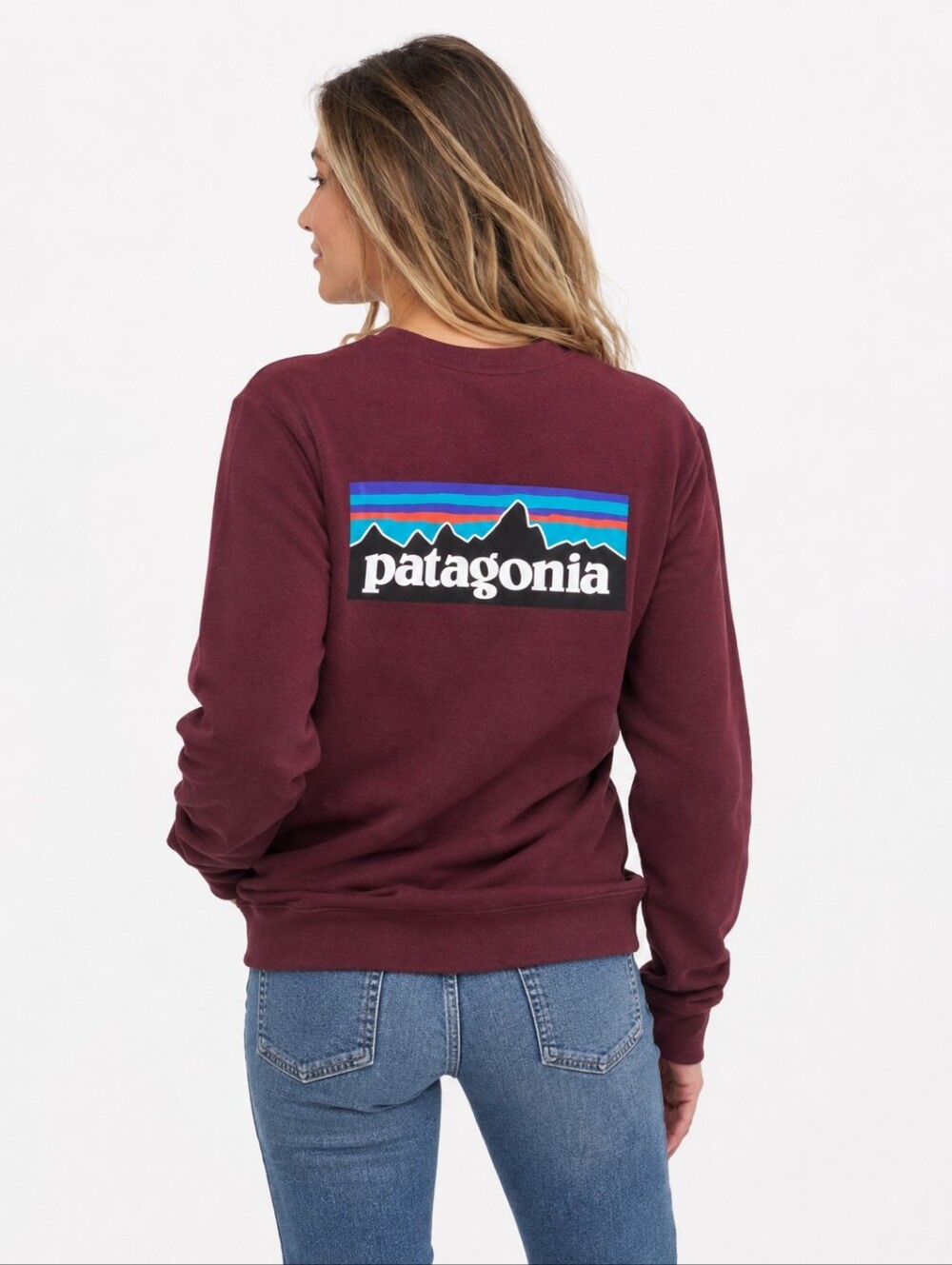 Patagonia Maroon Unisex XS Uprisal Crewneck Pullover Sweater